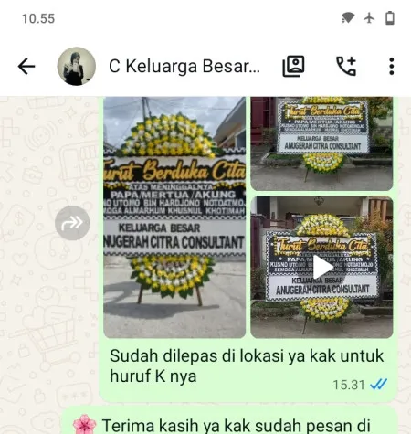 Pengiriman Papan Bunga Duka Asmorobangun Puncu