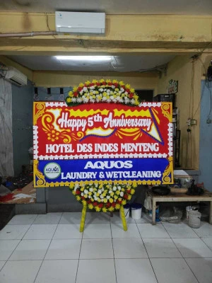Papan Bunga di Asmorobangun Puncu