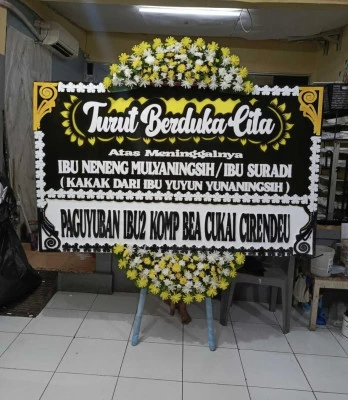 Papan Bunga di Asmorobangun Puncu